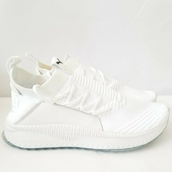 Puma Shoes - Puma Unisex's Tsugi jun puma white Sneaker 10